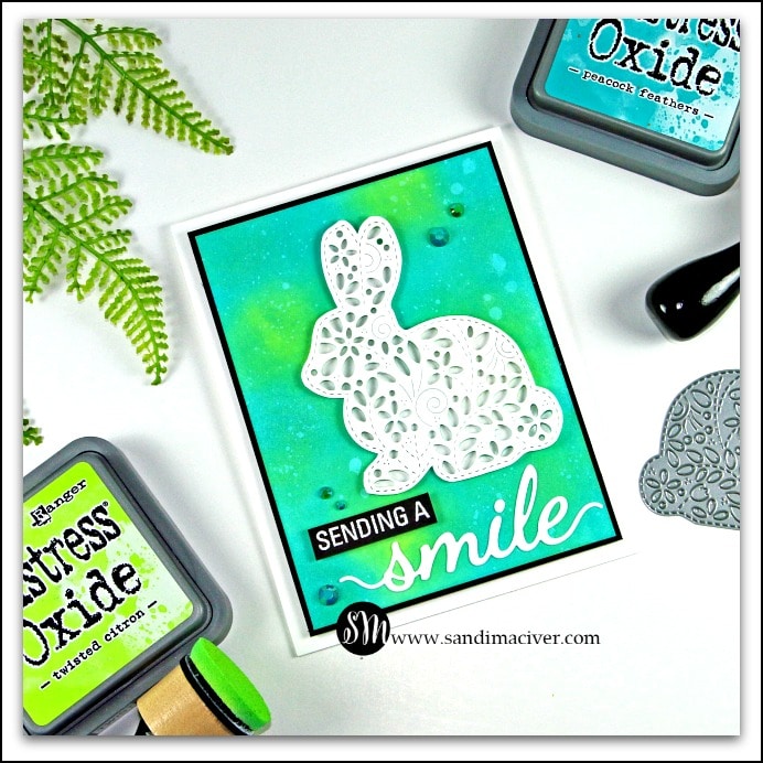 Filigree Bunny from Simon Says Stamps