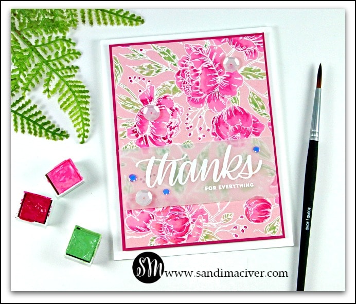 Simon Says Stamp Pretty Peonies background Stamp from sandimaciver.com