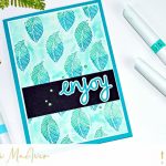 Tonic Studios Dainty Daisies and Aqua Pens