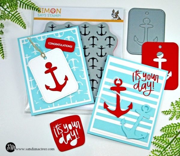 Simon Says Stamp Anchor Cards - Sandi MacIver - Card making and paper ...
