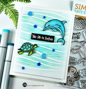 New Stamp Alert - Never Quit Swimming