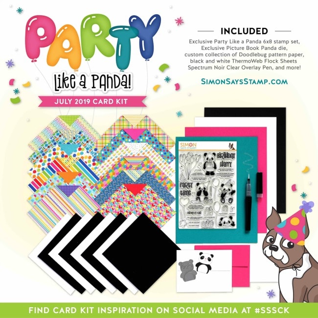 Party Like a Panda August Card Kit