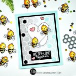 Simon Says Stamp Bee Yourself 4 cards from 1 Kit Video