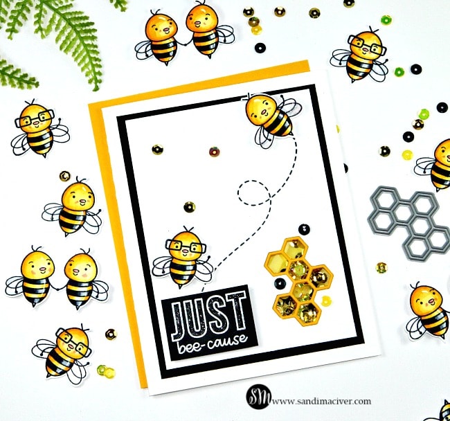 Simon Says Stamp Bee Yourself 4 cards from 1 Kit Video