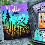 Distress Oxide Inks and Wildflowers from Simon Says Stamp