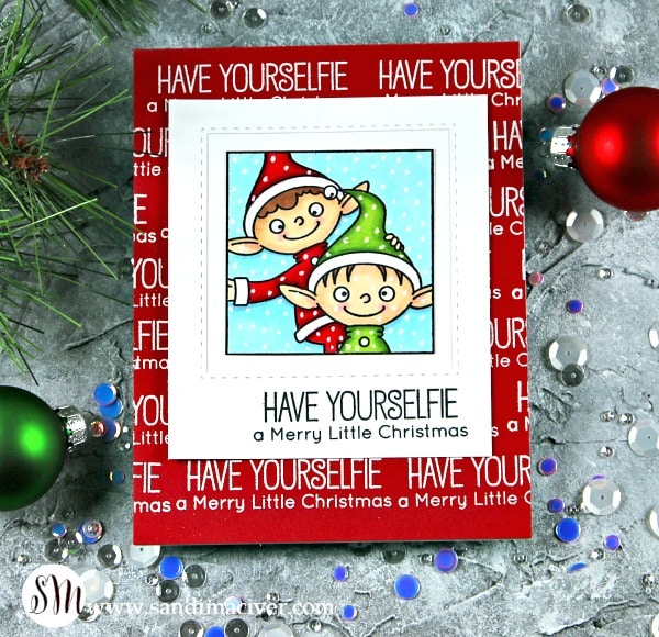 My Favorite Things Christmas Selfies 2 elves
