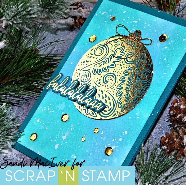 Gemini Foil Press - Foiled Christmas Cards