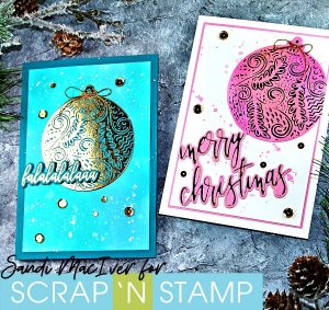 Gemini Foil Press - Foiled Christmas Cards