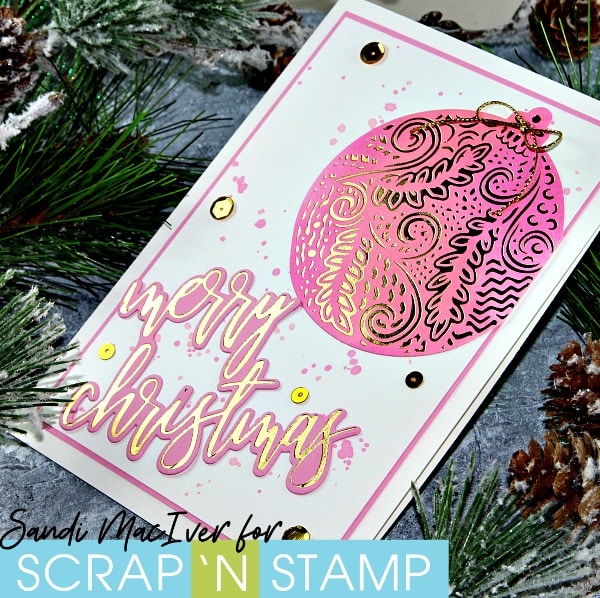 Gemini Foil Press - Foiled Christmas Cards