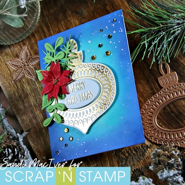 Spellbinders Ornament Glimmer Foil Plate 