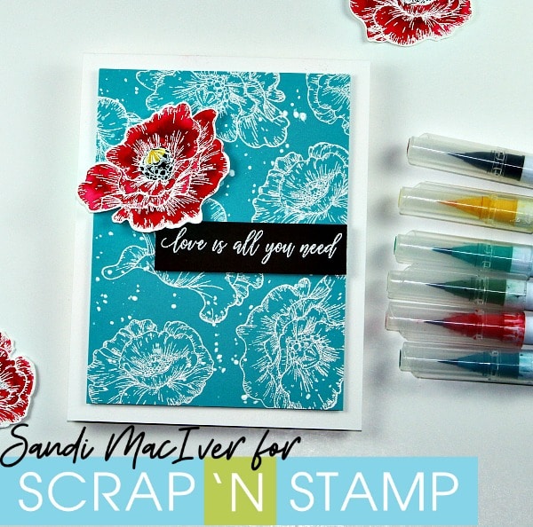 Poppy Bloom for Scrap 'N Stamp