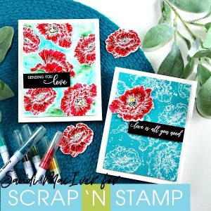Poppy Bloom for Scrap 'N Stamp