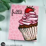 Sweet Friend Cupcake Valentine