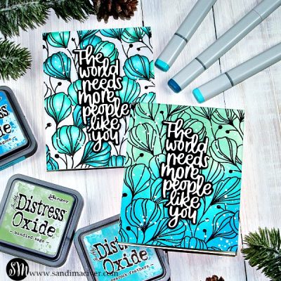 Simple Card Making with Simon Says Stamp DIECEMBER dies - Sandi MacIver ...