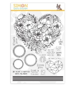 Simon Says Stamp Botanical Heart