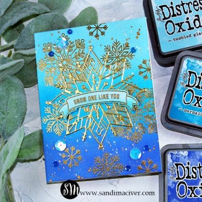 NEW VIDEO - Distress Oxides Color Combos and Cards #2 - Sandi MacIver ...