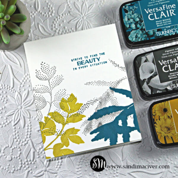 Cardmaking with Altenew Dot Botanical Sandi MacIver Card