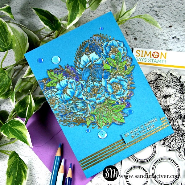 Simon Says Stamp Botanical Heart 