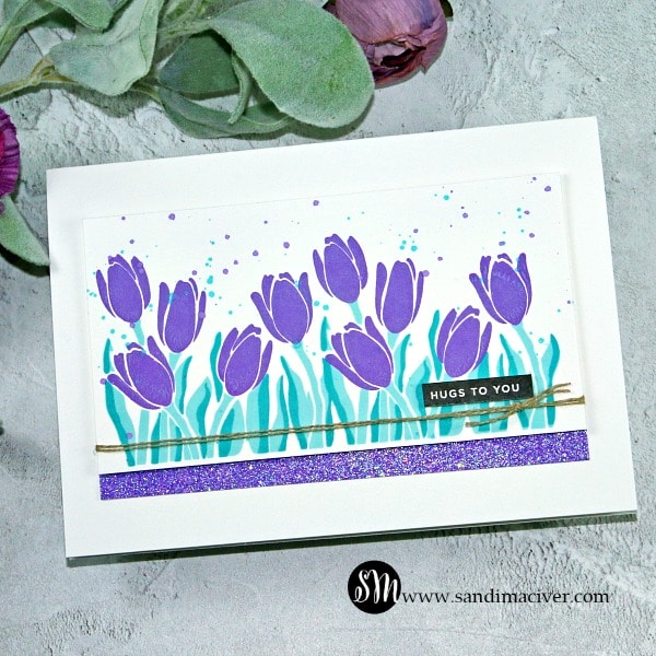 Simon Says Stamp Layered Tulips