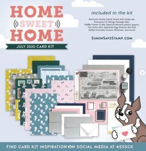 Simon Says Stamp Home Sweet Home July Card Kit