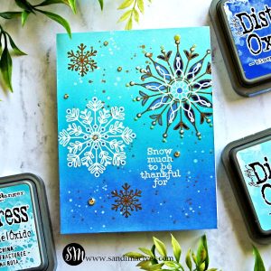 Simon Says Stamp Snowflake Builder Card 3