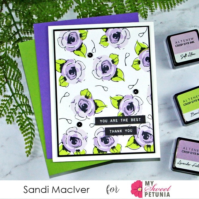 NEW VIDEO – Three Layer Stamping and the Misti Stamping Tool - Sandi  MacIver - Card making and paper crafting made easy