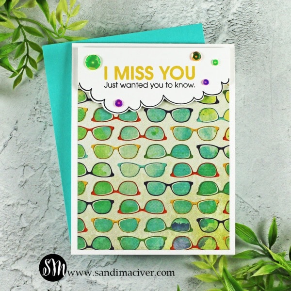 Simon Says Stamp Just Miss You Card Kit 