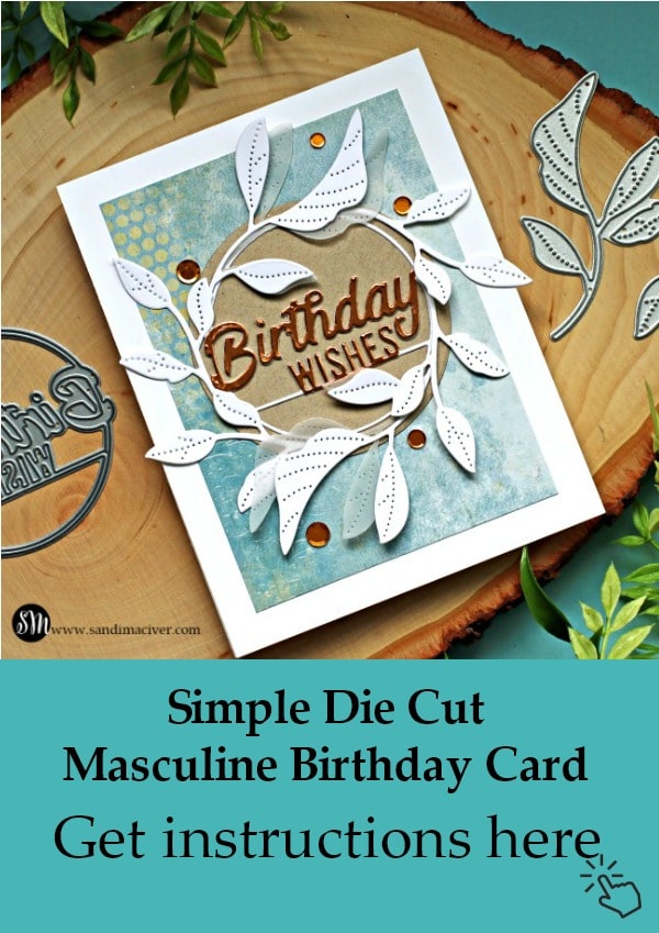 Simon Says Stamp Masculine Tender Leaves Card Pinterest