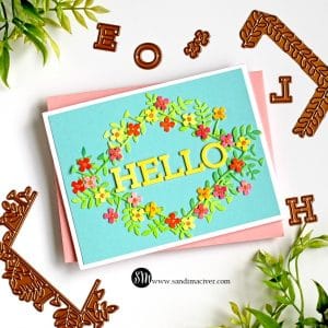 Spellbinders Small Die of the Month Club September