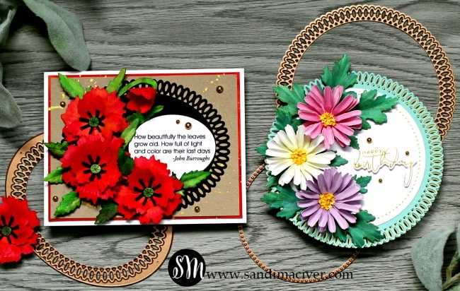 Spellbinders Susan Tierney Cockburn floral dies