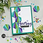 Simon Says Stamp Hexagon Tiles Cards