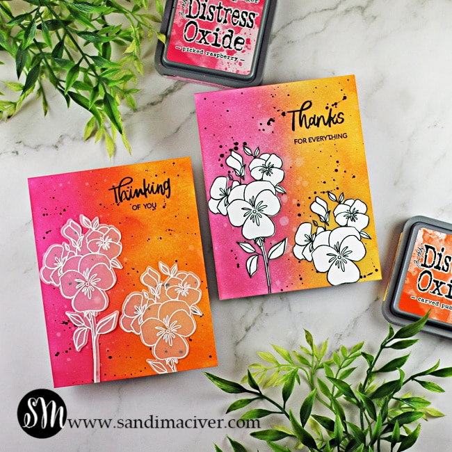 Distress Oxide Inks Color Combos and Cards #7 - Sandi MacIver - Card making  and paper crafting made easy