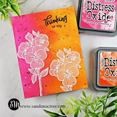 Distress Oxide Inks Color Combos and Cards #7 - Sandi MacIver - Card ...