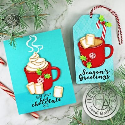 Hero Arts Hug in a Mug - Sandi MacIver - Card making and paper crafting ...