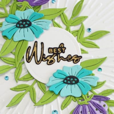 Spellbinders Radiant Burst NEW Embossing Folder - Sandi MacIver - Card ...