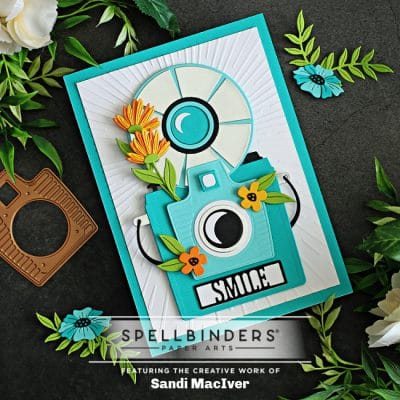 Spellbinders Radiant Burst NEW Embossing Folder - Sandi MacIver - Card ...