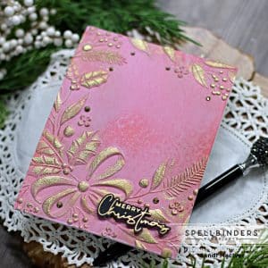 Spellbinders Floral Swag Embossing Folder - Sandi MacIver - Card making ...