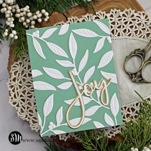 1 Embossing Folder - 4 cards - Sandi MacIver - Card making and paper ...
