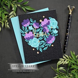 Spellbinders Blooming Hearts - Sandi MacIver - Card making and paper ...