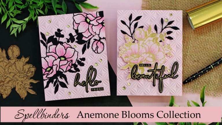 Spellbinders Anemone Blooms Collection