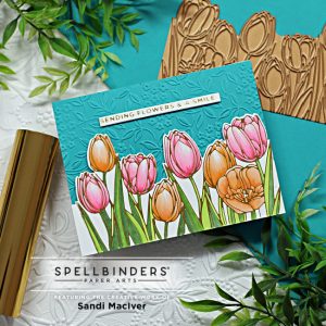 Spellbinders Tulip Border Glimmer