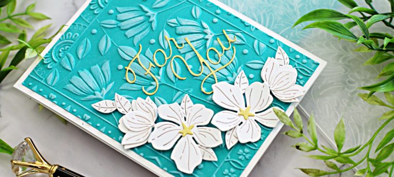 Spellbinders April Embossing Folders