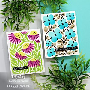 Spellbinders Flower Market - Sandi MacIver - Card making and paper ...