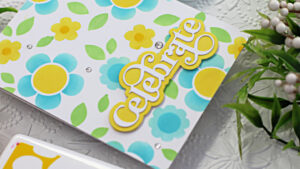 Groovy Blooms Stenciled Cards intro