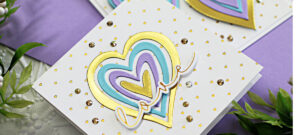 Alex Syberia Designs Quirky Hearts cards