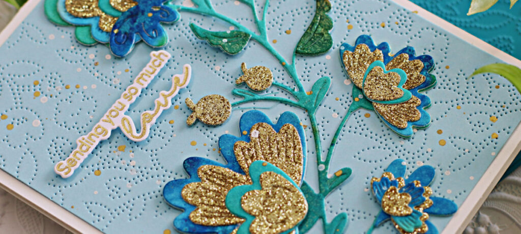 Alex Syberia Designs Mysterious Petals Die Cut Card - Sandi MacIver ...