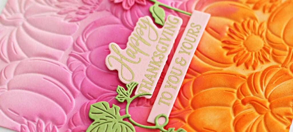 3D Pumpkin Embossing Folder Cards - Sandi MacIver - Card making and ...