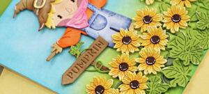 Spellbinders Autumn Scarecrow and Pumpkin Cards