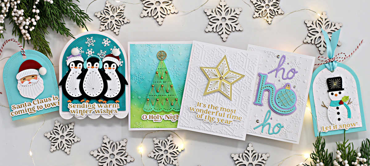 Spellbinders Stitchmas SPOILERS Day 1 - 6