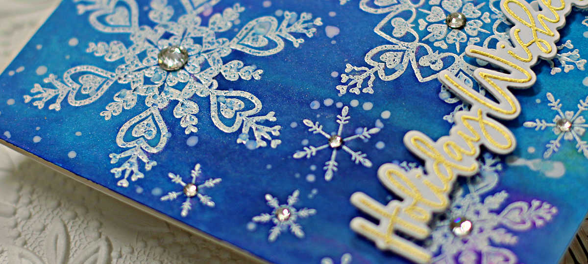 Heartfelt Snowflakes and Distress Oxide Sprays